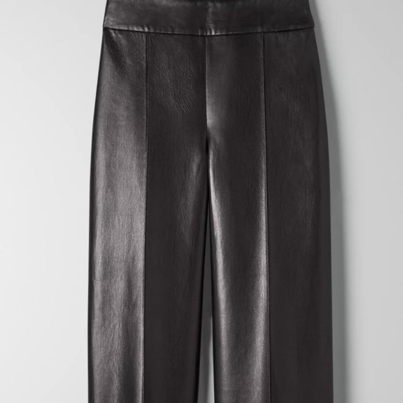 Aritzia Wilfred Faux Leather Pants - NWT - Picture 2 of 6